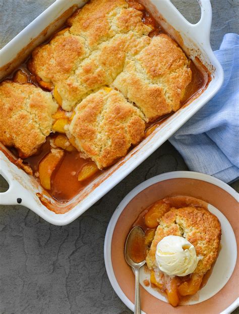 Recipe: Peach cobbler is a delicious late summer dessert